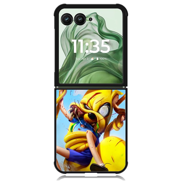 Jake the Snake X1085 Motorola Moto Razr+ Plus 2024/2025 Case, Motorola Razr 50 Ultra/50s Ultra Case