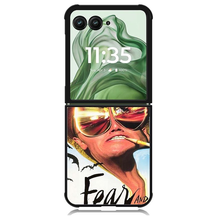 Fear and loathing in Las Vegas X1131 Motorola Moto Razr+ Plus 2024/2025 Case, Motorola Razr 50 Ultra/50s Ultra Case