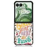 Girls Just Want To Have Fun X1138 Motorola Moto Razr+ Plus 2024/2025 Case, Motorola Razr 50 Ultra/50s Ultra Case