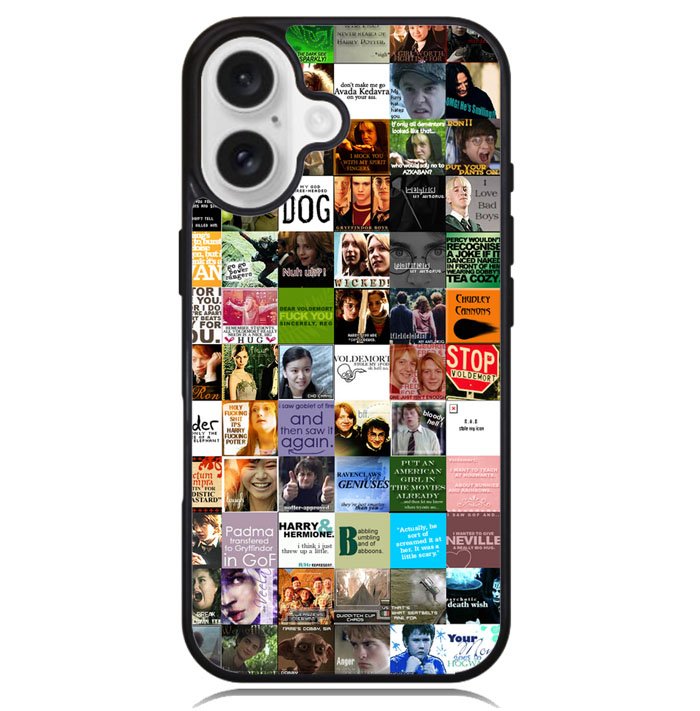 Harry Potter Collage X1139 iPhone 16 Plus Case