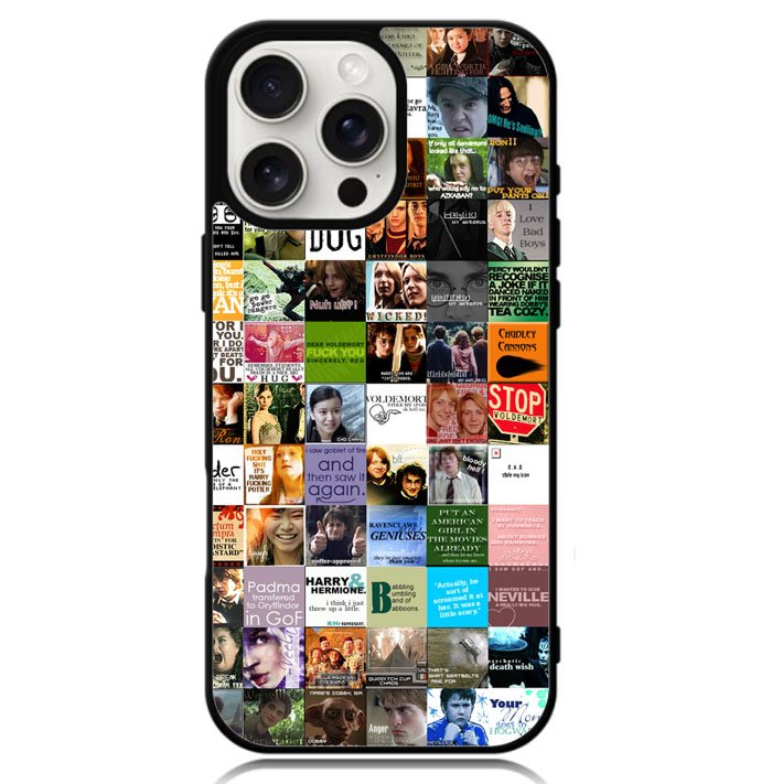 Harry Potter Collage X1139 iPhone 16 Pro Max Case