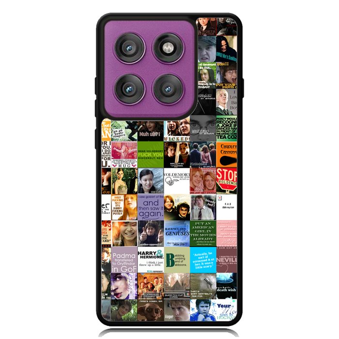 Harry Potter Collage X1139 Motorola Moto Edge 2025 | Moto Edge 60 Fusion | Moto Edge 60 Pro Case