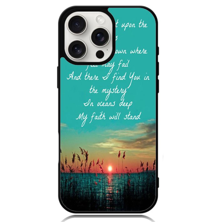 Hillsong United Oceans Lyrics X1143 iPhone 16 Pro Case