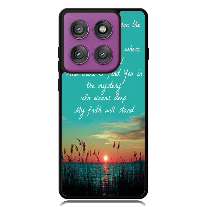 Hillsong United Oceans Lyrics X1143 Motorola Moto Edge 2025 | Moto Edge 60 Fusion | Moto Edge 60 Pro Case