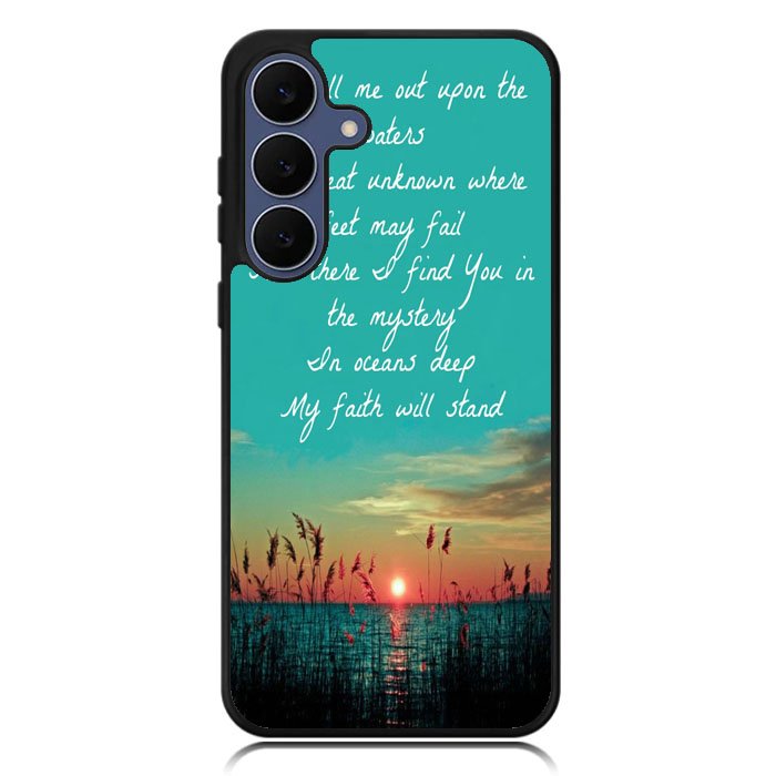 Hillsong United Oceans Lyrics X1143 Samsung Galaxy S25 FE Case