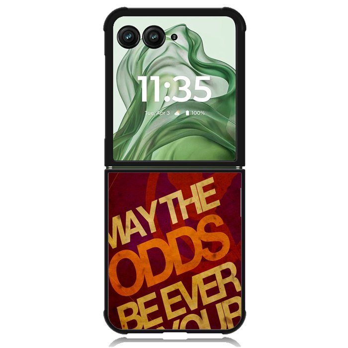 Hunger Game Quotes X1140 Motorola Moto Razr+ Plus 2024/2025 Case, Motorola Razr 50 Ultra/50s Ultra Case