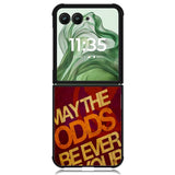 Hunger Game Quotes X1140 Motorola Moto Razr+ Plus 2024/2025 Case, Motorola Razr 50 Ultra/50s Ultra Case
