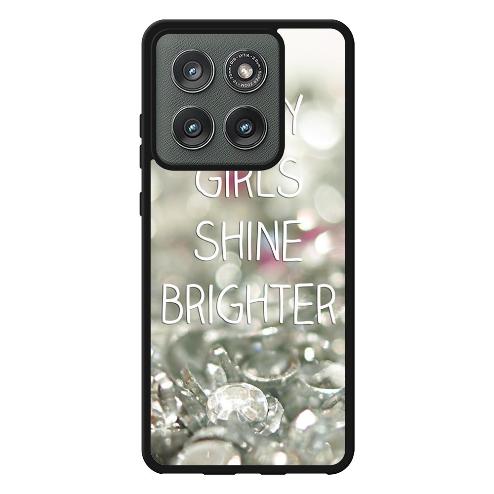 Happy Girls Shine Brighter X1219 Motorola Moto Edge 2025 Case