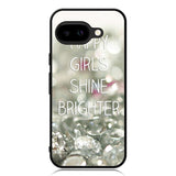 Happy Girls Shine Brighter X1219 Google Pixel 9A Case