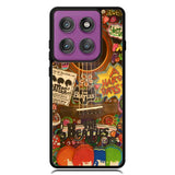 hippie beatles X1207 Motorola Moto Edge 2025 | Moto Edge 60 Fusion | Moto Edge 60 Pro Case