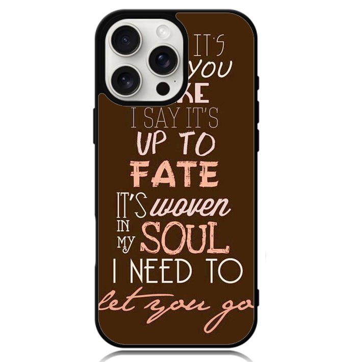 Imagine Dragons Lyric X1209 iPhone 16 Pro Case