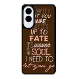 Imagine Dragons Lyric X1209 Samsung Galaxy S25 Edge Case