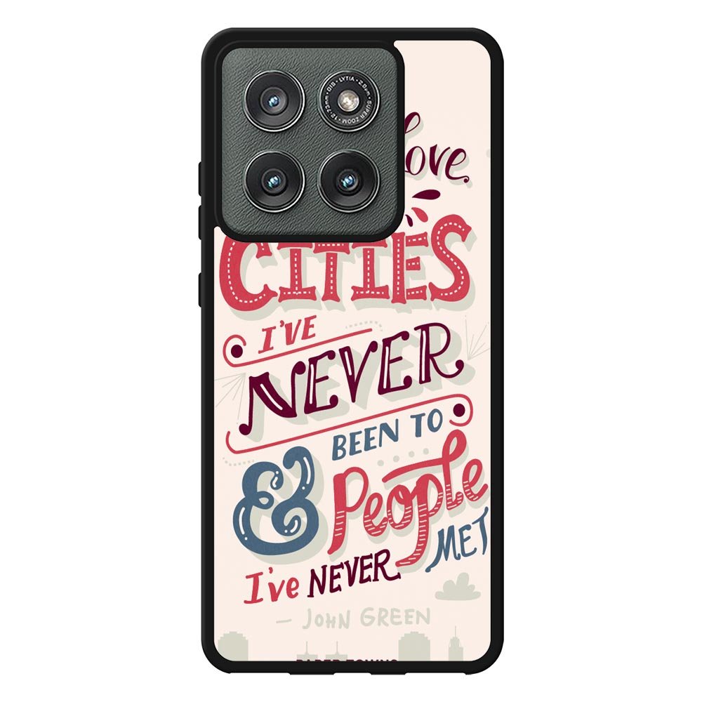john green, paper towns X1201 Motorola Moto Edge 2025 Case