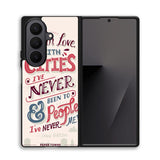 john green, paper towns X1201 Samsung Galaxy Z Fold 7 Case