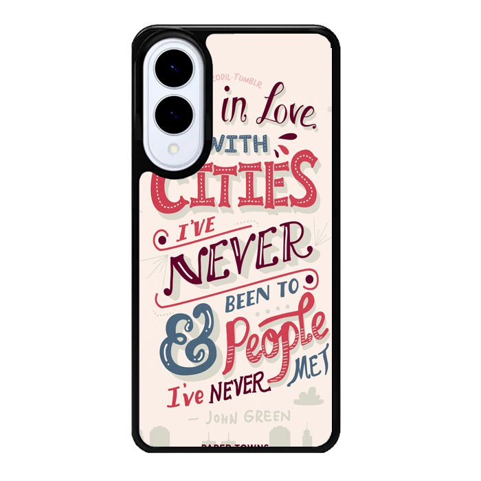 john green, paper towns X1201 Samsung Galaxy S25 Edge Case