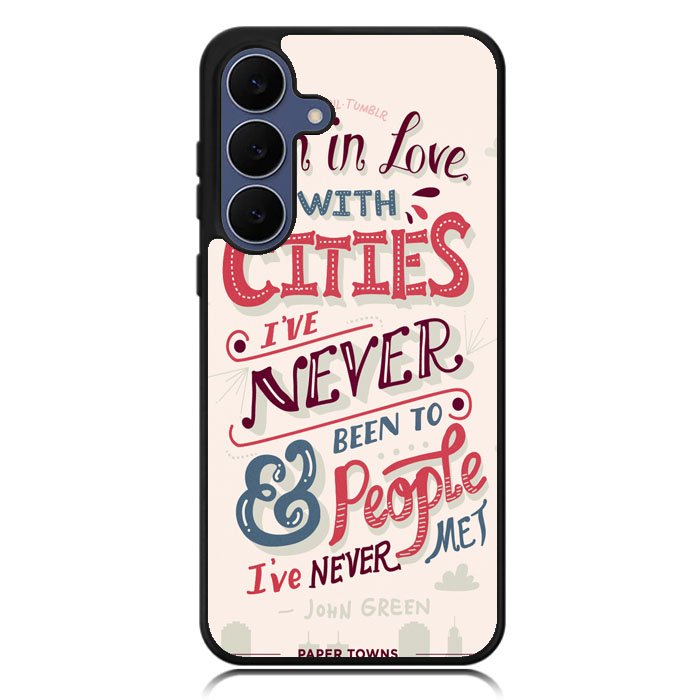 john green, paper towns X1201 Samsung Galaxy S25 FE Case