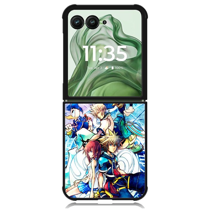 Kingdom heart X1212 Motorola Moto Razr+ Plus 2024/2025 Case, Motorola Razr 50 Ultra/50s Ultra Case