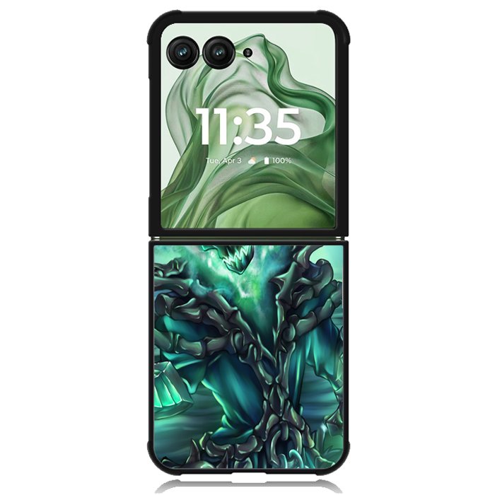 League of Legend Thresh X1223 Motorola Moto Razr+ Plus 2024/2025 Case, Motorola Razr 50 Ultra/50s Ultra Case
