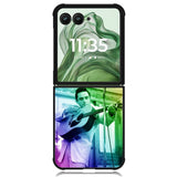 John R Johnny Cash X1246 Motorola Moto Razr+ Plus 2024/2025 Case, Motorola Razr 50 Ultra/50s Ultra Case