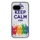 Keep Calm and imagine  X1245 Google Pixel 10A Case