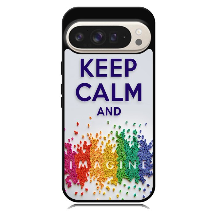 Keep Calm and imagine  X1245 Google Pixel 9 | Google Pixel 9 Pro Case