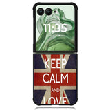 Keep Calm and Love 1D X1244 Motorola Moto Razr+ Plus 2024/2025 Case, Motorola Razr 50 Ultra/50s Ultra Case