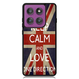 Keep Calm and Love 1D X1244 Motorola Moto Edge 2025 | Moto Edge 60 Fusion | Moto Edge 60 Pro Case