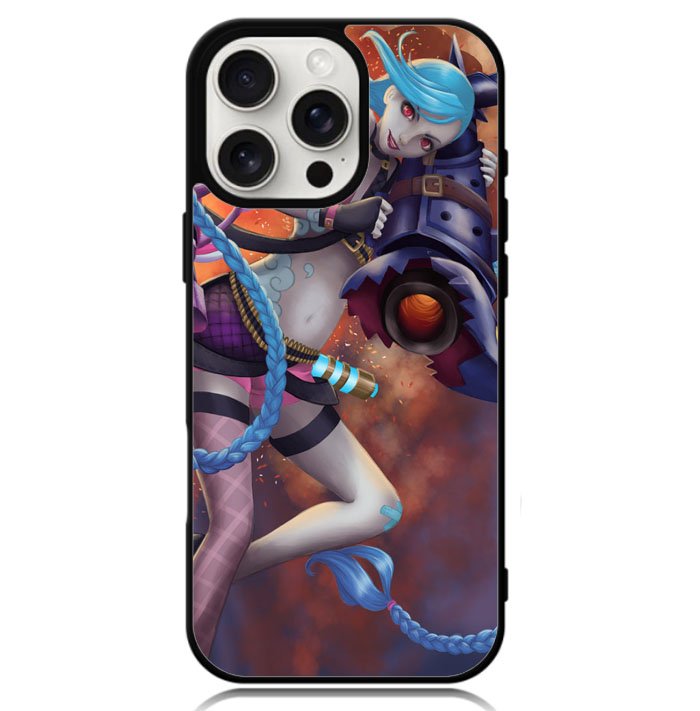 league of legend jinx Wallpaper X1268 iPhone 16 Pro Case