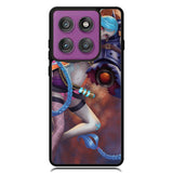 league of legend jinx Wallpaper X1268 Motorola Moto Edge 2025 | Moto Edge 60 Fusion | Moto Edge 60 Pro Case