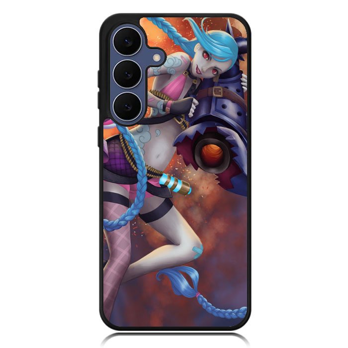 league of legend jinx Wallpaper X1268 Samsung Galaxy S25 FE Case