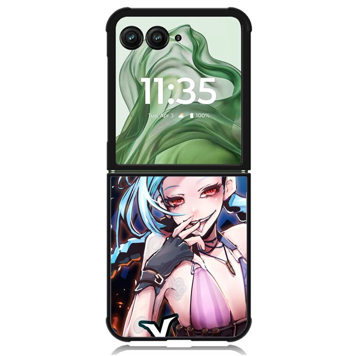 League of Legend Jinx X1267 Motorola Moto Razr+ Plus 2024/2025 Case, Motorola Razr 50 Ultra/50s Ultra Case