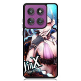 League of Legend Jinx X1267 Motorola Moto Edge 2025 | Moto Edge 60 Fusion | Moto Edge 60 Pro Case
