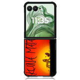 Lion king hakuna matata X1249 Motorola Moto Razr+ Plus 2024/2025 Case, Motorola Razr 50 Ultra/50s Ultra Case