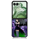 Fallen Angel Homura X1311 Motorola Moto Razr+ Plus 2024/2025 Case, Motorola Razr 50 Ultra/50s Ultra Case