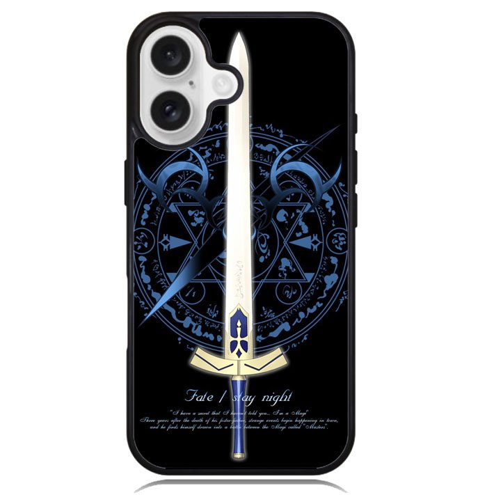 Fate Stay Night Excalibur X1335 iPhone 16 Case