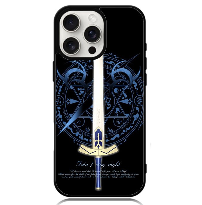 Fate Stay Night Excalibur X1335 iPhone 16 Pro Case