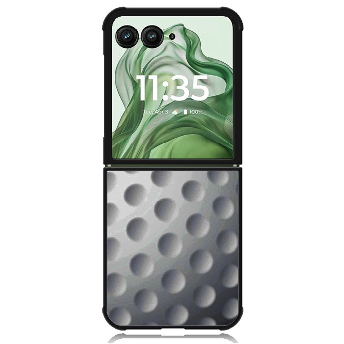 Golf Ball Pattern X1304 Motorola Moto Razr+ Plus 2024/2025 Case, Motorola Razr 50 Ultra/50s Ultra Case