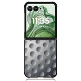 Golf Ball Pattern X1304 Motorola Moto Razr+ Plus 2024/2025 Case, Motorola Razr 50 Ultra/50s Ultra Case