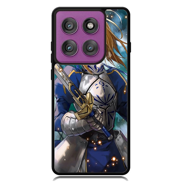 Fate Stay Night Saber Arturia X1365 Motorola Moto Edge 2025 | Moto Edge 60 Fusion | Moto Edge 60 Pro Case