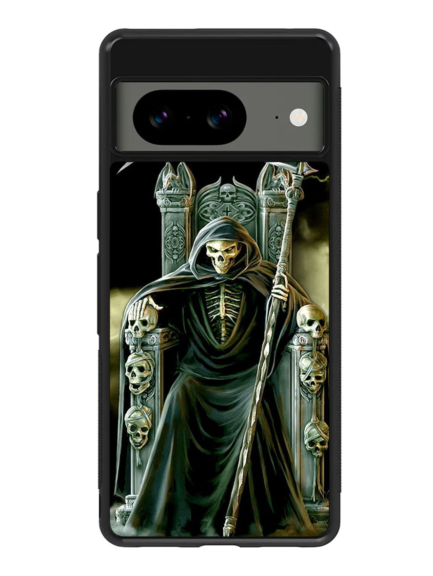 Grim Reaper Skeleton King Google Pixel 8a Case