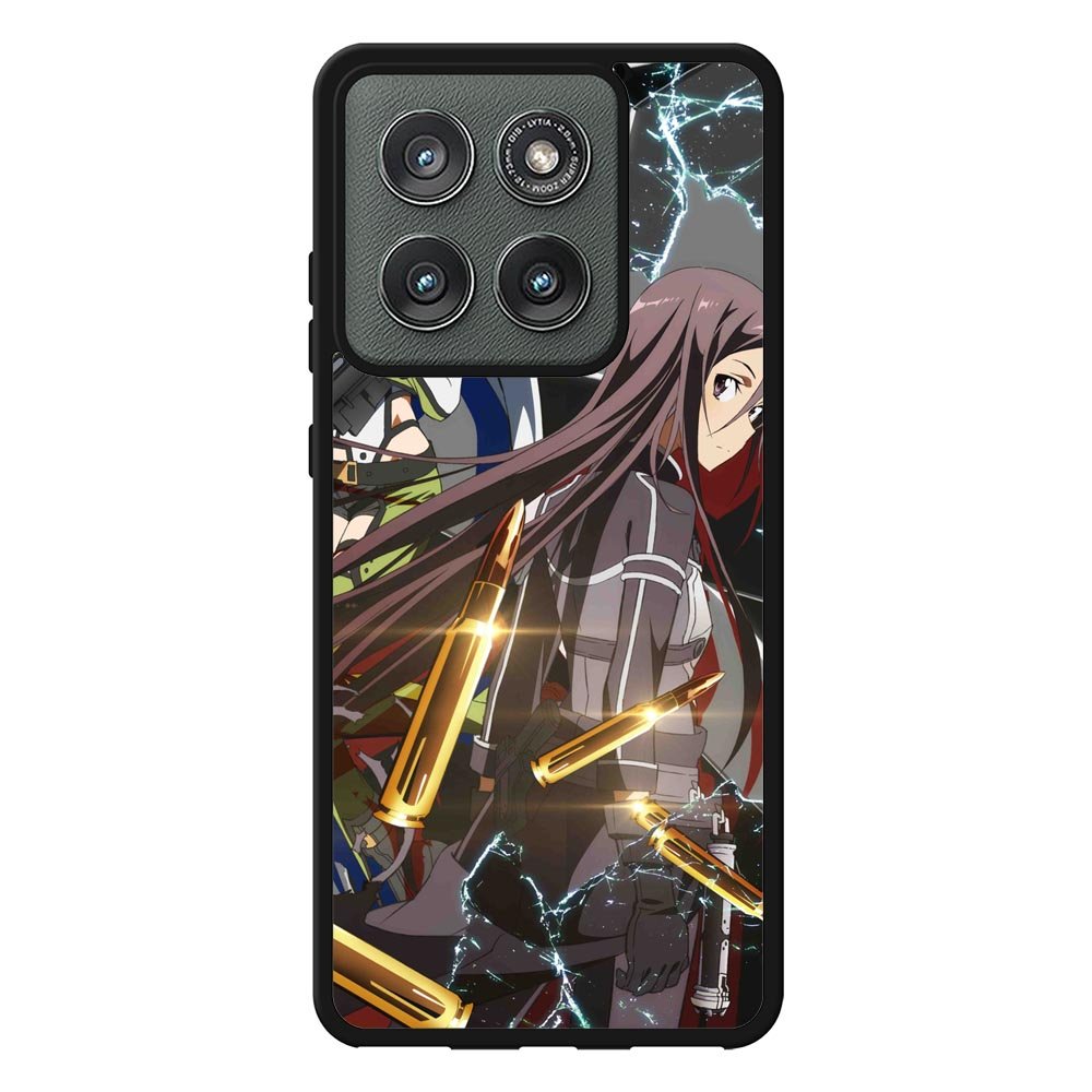 Gun Gale Sinon Kirito X1366 Motorola Moto Edge 2025 Case
