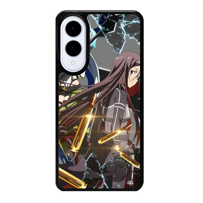 Gun Gale Sinon Kirito X1366 Samsung Galaxy S25 Edge Case