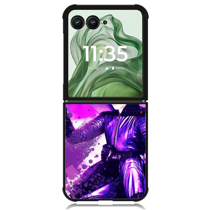 Hit Girl X1345 Motorola Moto Razr+ Plus 2024/2025 Case, Motorola Razr 50 Ultra/50s Ultra Case