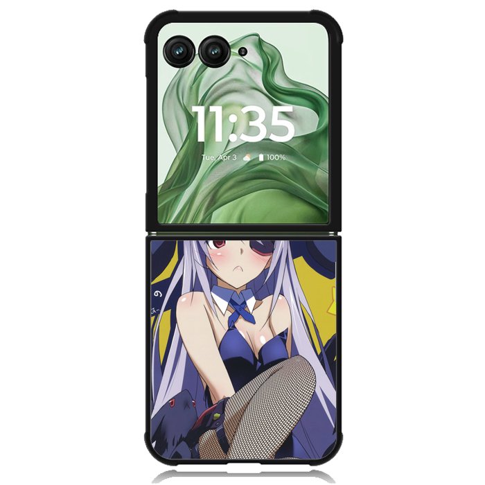 Laura Bodewig Bunny X1377 Motorola Moto Razr+ Plus 2024/2025 Case, Motorola Razr 50 Ultra/50s Ultra Case