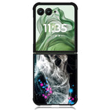 Fantasy Black  X1415 Motorola Moto Razr+ Plus 2024/2025 Case, Motorola Razr 50 Ultra/50s Ultra Case