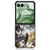 Gun Gale Sinon Kirito X1396 Motorola Moto Razr+ Plus 2024/2025 Case, Motorola Razr 50 Ultra/50s Ultra Case