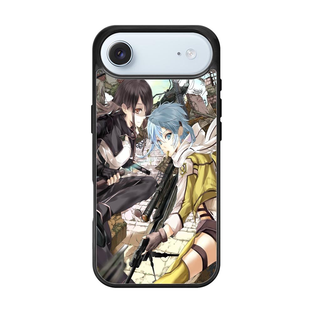 Gun Gale Sinon Kirito X1396 iPhone Air Case