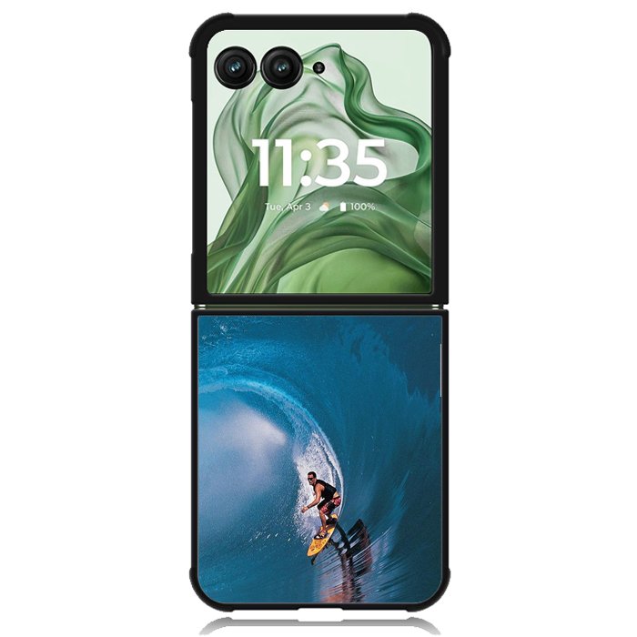 Hawaii Surf X1419 Motorola Moto Razr+ Plus 2024/2025 Case, Motorola Razr 50 Ultra/50s Ultra Case