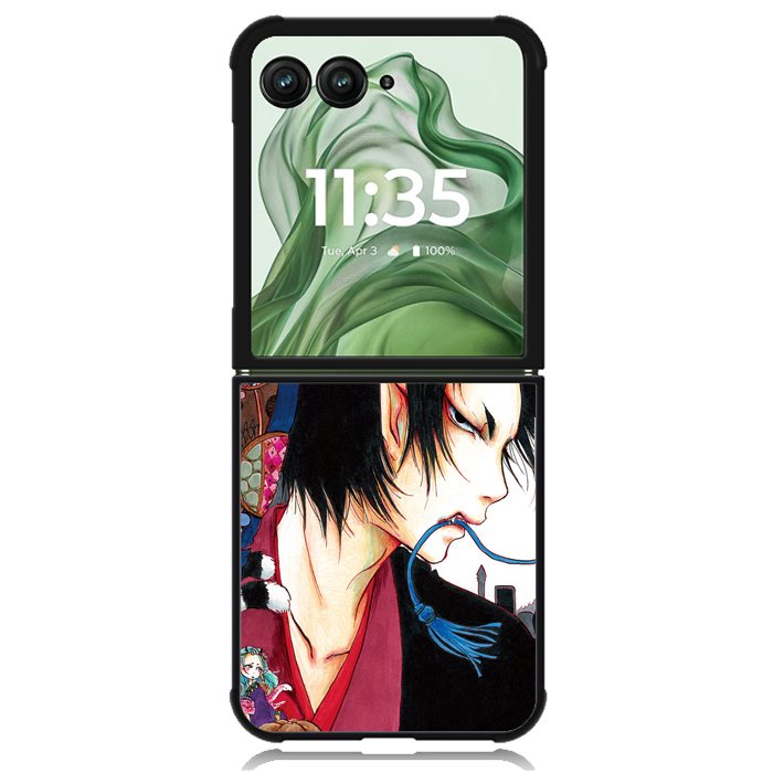 Hoozuki no Reitetsu  X1484 Motorola Moto Razr+ Plus 2024/2025 Case, Motorola Razr 50 Ultra/50s Ultra Case