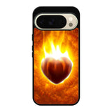 Love Burning Heart  X1458 Google Pixel 10 Pro Case